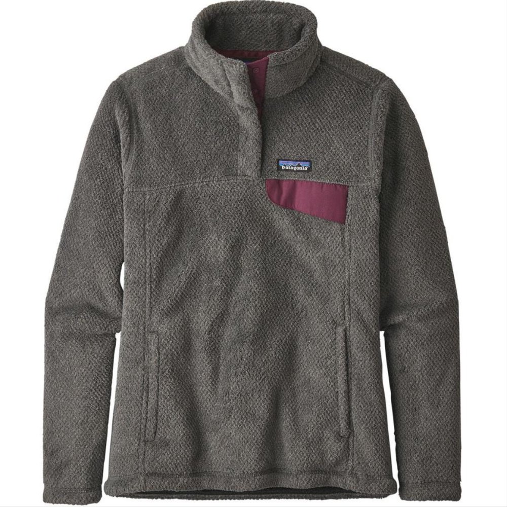 Re-Tool Snap-T Pullover Women's Patagonia Feather Gray with Light Balsamic